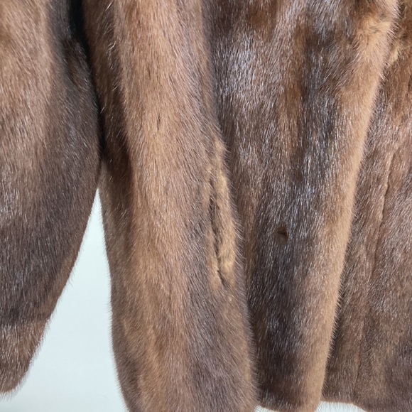 Mid Length Mink Coat - Size Small - Picture 4 of 10